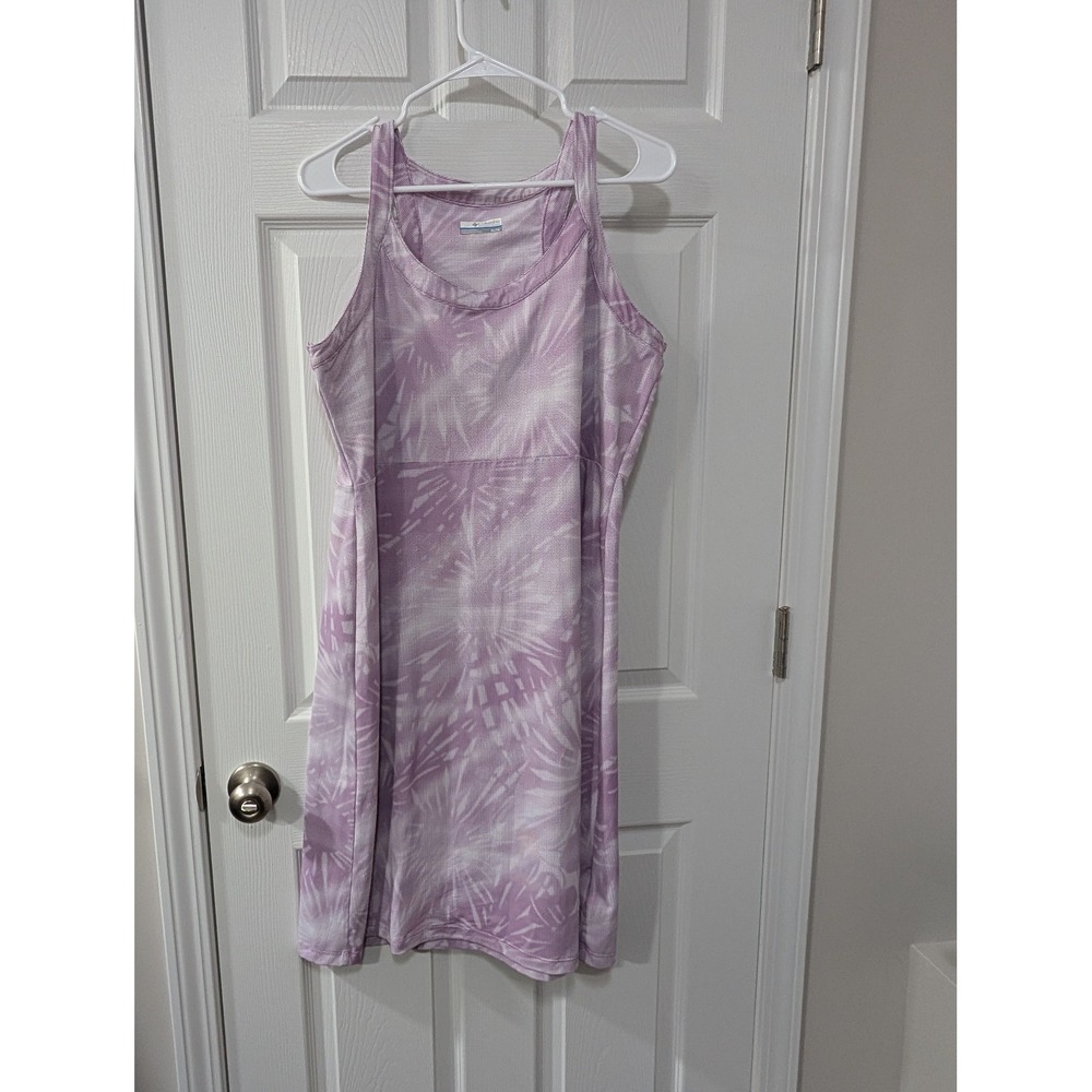 Columbia, Women's XL, Purple Sleeveless Athletic Dress, Performance Outdoor Wear